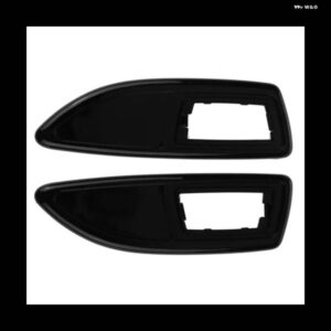 サイドランプカバー サイド マーカーライト カバー ボクソールコルサD VXRアストラH/JザフB記章コルサE 2006-2014用