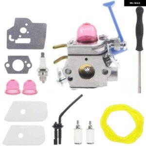 C1Q-W40A キャブレター ハスクバーナ 124L 128R 128DJX クラフトマンストリングトリマー 545081897 燃料ラインチューンアップキット 付き