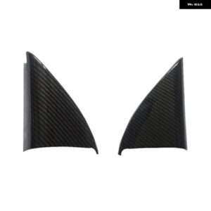 VW T-ROC 2018-2023 カーボンピラー スピーカー オーディオ スピーカー カバー トリム アクセサリー