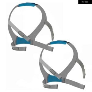 AIRFIT F30 用交換用ヘッドギアストラップ 2 本 AIRFIT F30 CPAP マスク用ヘッドギアストラップフィット感のマジックテープデザイン