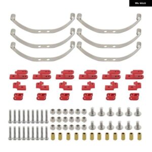 1セット リーフ スプリング ダンピングサスペンションアクセサリー 1/16 MN WPL モデルカー B36 B16 JJRC Q60 Q63 Q75 FEIYU 赤