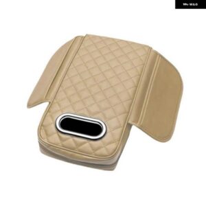 アームレスト カバー PU レザーとティッシュ 収納 低反発高さ パッド 自動センター アームレスト クッション サポート