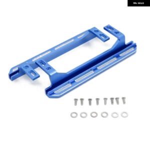 2個 金属 ペダルサイドプレート スライダー トラクサス TRX4 2021 ブロンコ 1/10 RC カウラー アップグレード パーツアクセサリーブルー