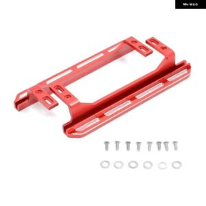 2個 金属 ペダルサイドプレート スライダー トラクサス TRX4 2021 ブロンコ 1/10 RC カウラーカー アップグレード パーツアクセサリーレッド