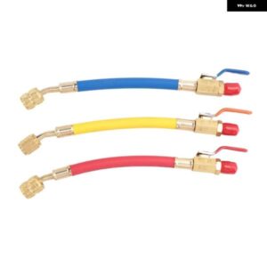 R134A R410 R22 HBA-B03 PSI マニホールド ゲージセット A/C 冷凍充電ホース HVAC 冷媒ホース ボール バルブ 付き