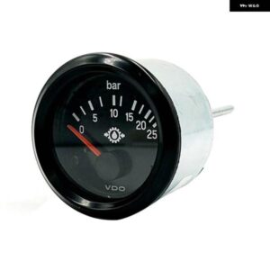 0-25BAR 24V VDO 油圧 ゲージ 52MM ディーゼル ジェネレーター 部品ショベルエンジニアリング車両アクセサリー