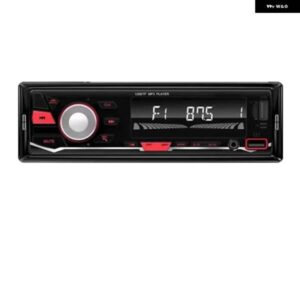 7色 ライト FM ラジオ 交換スペアパーツカーワイヤレス BLUETOOTH 12V LED MP3 プレーヤープラグイン U ディスクマルチメディアラジオ