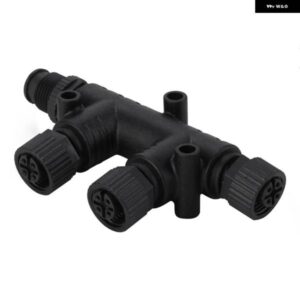 NMEA 2000 T コネクタ 4ポート 5PIN M12 スレッド IP67 NMEA 2000 N2K ティー T コネクタ GARMIN LOWRANCE SIMRAD 用