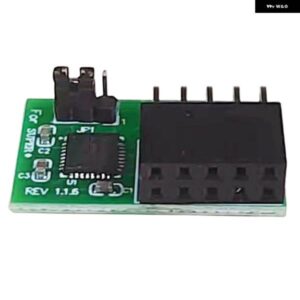 10ピン SPI TPM 2.0 モジュール トラステッド プラットフォーム TPM 2.0 水平トラステッド プラットフォーム モジュール SUPERMICRO-AOM-TPM-PARALLEL B 用