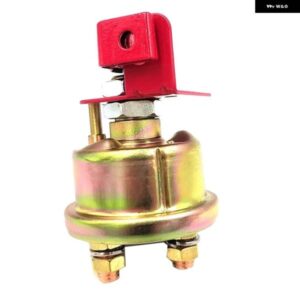 バッテリーアイソレーター切断 スイッチ 電源遮断バッテリー スイッチ 金属 ノブロック ブラケット 付き