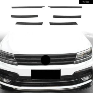 ティグアン MK2 2016-2021 フロントバンパー メッシュセンター グリル モールドストリップカバー トリム
