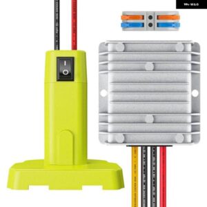 18 V 12 V への降圧コンバータ RYOBI 18 V バッテリー DC 電源アダプタ 減圧トランス 180 W バック用