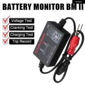 BM2 バッテリーモニターテスター 12V バッテリーモニター BLUETOOTH 4.0 カーバッテリーアナライザー充電クランキングテスト