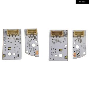 2ピース ヘッドライト LED ボードインフィニティ QX30 Q30 2017-2019 ハイ バージョン ライト DRL ウィンカー源チップ