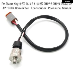 42-1313 コンバータトランスデューサ圧力センサー サーモキング 0-200 PSIA S.N 181979 3HMP2-8 3HMP28 2E43631G08