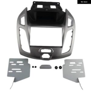 2DIN 車フェイシアラジオ パネル DVD フレーム 取り付けキット FORD TRANSIT CONNECT TOURNEO CONNECT 2014 2015用