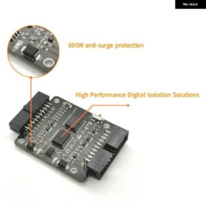 JTAG アイソレーター JLINK STLINK サポート 高電圧絶縁 SWD JTAG インターフェイス高速サポート