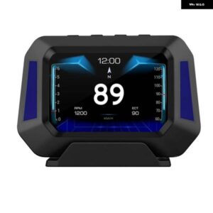 P21 HUD カーテスター GPS 診断ツール ダッシュボード 車 OBD モニター車 LCD モニター