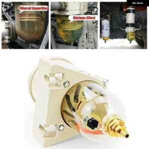 500FG 500FH マリン エンジン 燃料 RACOR フィルター エレメント車ボート トラック 油水分離 フィルター 12V 加熱ロッド