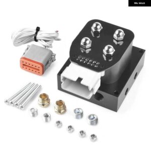 12V 電磁弁エアライドサスペンション マニホールド バルブ 0-200PSI エア圧ショック アブソーバー 自動高速 制御