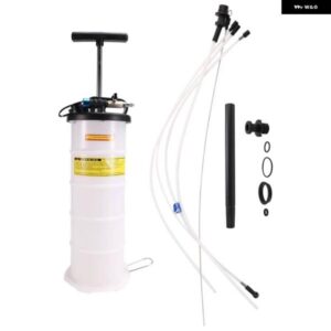 6.5リットル エア圧フルード抽出器 ポンプ オイル チェンジャー真空フルード抽出器オイル交換アンプ フルード交換ツール