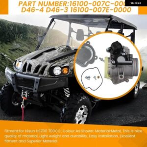 ATV スロットルボディ HISUN HS700 700CC 16100-007C-0000 D46-4 D46-3 16100-007E-0000