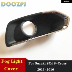 スズキ フロント フォグライト ベゼル フレーム トリム フォグランプ カバー SX4 S-CROSS 2013-16
