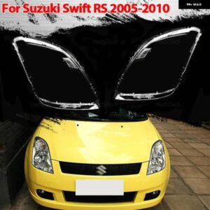 スズキ スイフト RS 2005-2010 高クリア ヘッドランプ ランプカバー ヘッドライト シェルクリア レンズ 交換ランプ シェード