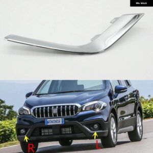 スズキ フロント フォグライト ランプクローム トリム カバー ガーニッシュ SX4 S-クロスフェイスリフト SX4 クロスオーバー 2016-