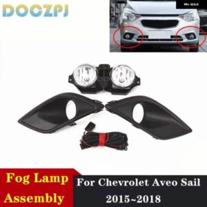 シボレー 車体カーパーツ フォグランプ フルセット セイル 3 2015-18 ケーブル 配線 ハーネス キット