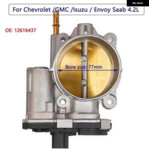 シボレー スロットルボディ トレイルブレイザー GMC エンボイサーブ 9-7X いすゞ アッセンダー 4.2L スロットル バルブ 126164