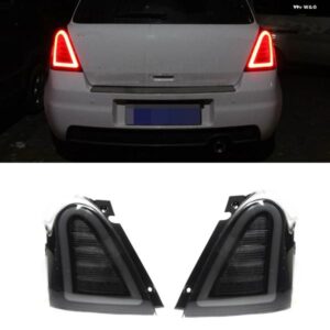 スズキ テール LED ランプリアライト アセンブリ スイフト 2006-2016 スモークブラック トランク ウインカーブレーキシーケンシャル