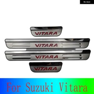 スズキ VITARA ドアシル ドア プロテクター サイドステップ車両はしご 304 品質の ステンレス アクセサリークローム トリム