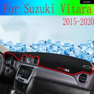 スズキ VITARA ダッシュボード カバー ダッシュマットサン シェード パッド インストルム パネル カーペットアクセサリー 2015-20