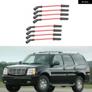 シボレー 8個 スパークプラグ ワイヤー GMC 点火 ケーブル キャデラック 19297032 89018058 89018056 888621