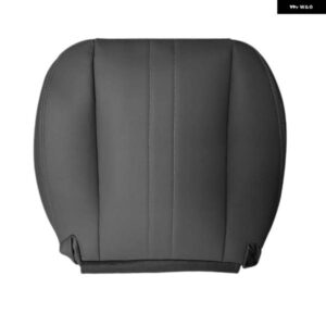 シボレー 2003-2013 エクスプレス 1500 2500 3500 バン - 運転席底部 PU レザーシートカバー ブラック