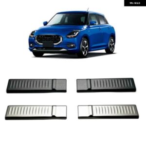スズキ スイフト ZC/ZDシリーズ 2024 2025 ドアシルスカッフガードドアシル PLATET AILGATE リアバンパー フットプレー