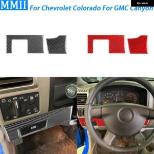 シボレー コロラド GMC キャニオン 2004-2012 カーボンドライバー ダッシュボード パネル カバー トリム カー インテリア アクセサ