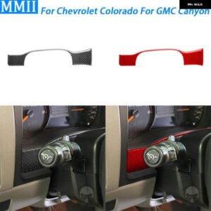 シボレー コロラド GMC キャニオン 2004-2012 カーボン ダッシュボード スピード メーター パネル カバー カー インテリア アクセ