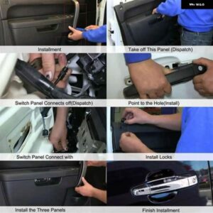 シボレー 1セット フロントリア左右 外装 ドアハンドル GMC キャデラック 2007-2013 15915619 15915148 15915