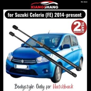 スズキ 2個 リアテールゲート ダンパー セレリオ FE 2014-現在 ハッチバック テールゲート スプリング トランク ブーツ ガス充填ガスス