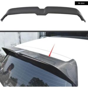 VW フォルクスワーゲン POLO 6R スポイラー 2011～2018 ABS スポイラー カーボン製 ブラック DIY ペイント ポロ スポイラー
