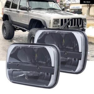 7X6 5X7 H6054 LED ヘッドライト ハイロービーム 密閉型 ヘッドランプ ジープ チェロキー XJ ラングラー YJ コマンチ MJ GMC サバナ サファリ フォード