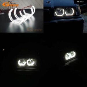 BMW E36 E38 E39 Z3 超高輝度 DTM M4 スタイル LEDエンジェルアイ ハローリング DRL デイライト レトロアクセサリー