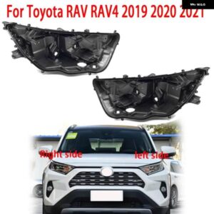 トヨタ RAV RAV4 2019-21 カーライト リアベースハウス フロント ヘッドライト バック ハウジング ヘッドランプ ホルダー 交換