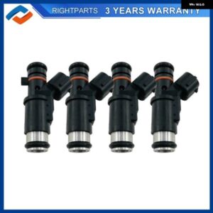 4個 01F030 燃料 インジェクター プジョー 206 V29006776