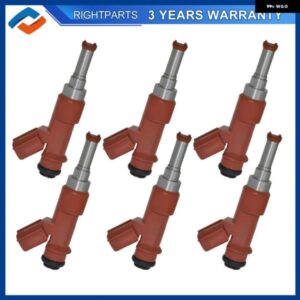 6個 燃料 インジェクター トヨタ カムリ アバロン RAV4 ハイランダー レクサス ES350 RX350 3.5L 2007-2013 23250-0P040 23250-31050 23209-31050