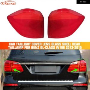テールライト カバー レンズ ガラスシェルリアテールランプ ベンツ GL クラス W166 2013 2014 2015テールランプシェード オートライトランプカバー