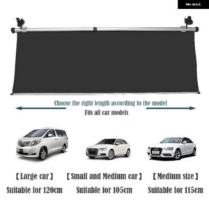 フロントウィンドウサンシェード 格納式断熱ローラー ブラインド 車用サンシェード カバー 室内 フロントガラス サンシェード プライバシーカーテン