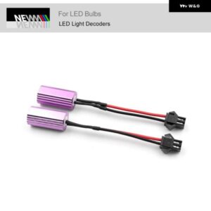 2X CANBUS 負荷抵抗器 LED 電球 高速ハイパーフラッシュウィンカー点滅エラーコードを